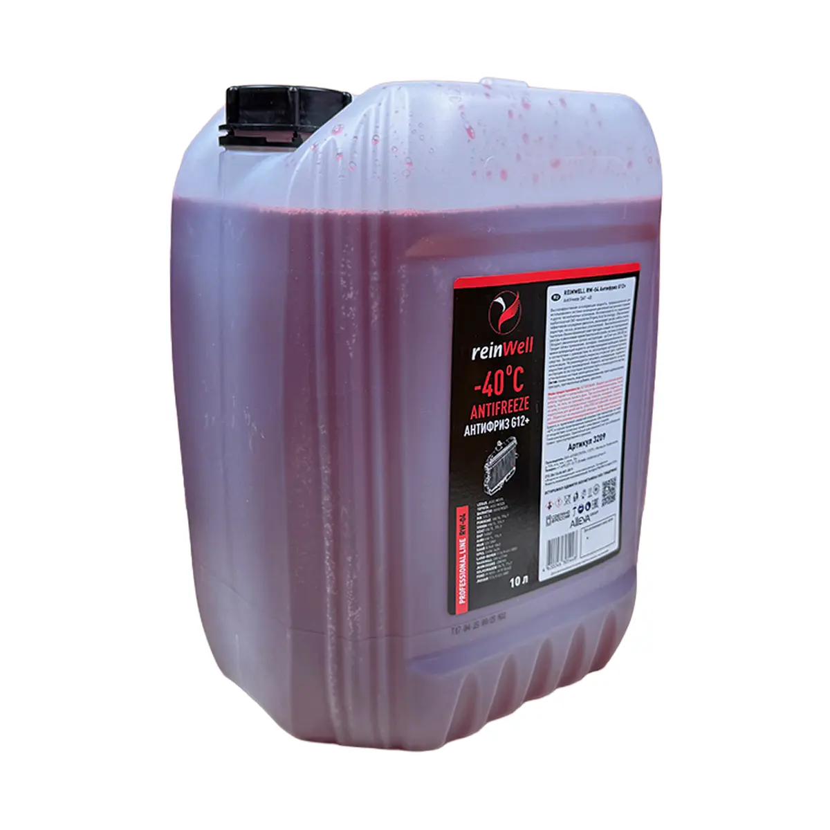 Купить Антифриз ReinWell G12+ красный (10л) 3209 А со склада в Москве. Оригинальные и OEM запчасти в наличии. Широкий выбор, гарантия качества. | РУСТЕХ.