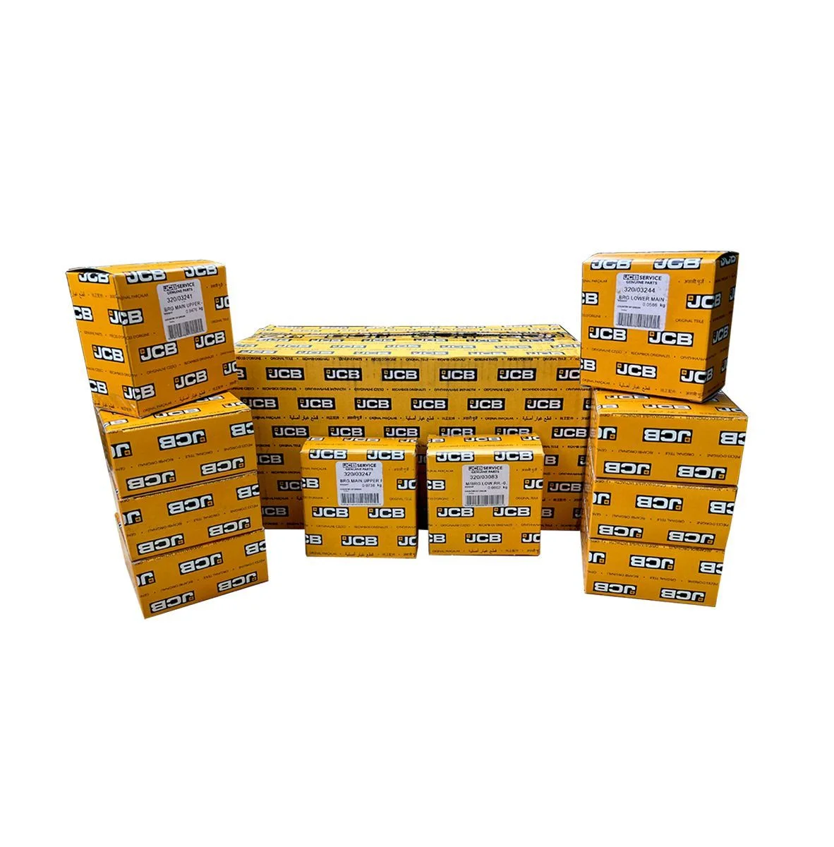 Вкладыши коренные замки сбоку (+0,25) 320/09336, 320/09474, 320/09254 (Комплект) JCB купить со склада в Москве. Оригинальные и OEM запчасти в наличии. Широкий выбор, гарантия качества. | РУСТЕХ.