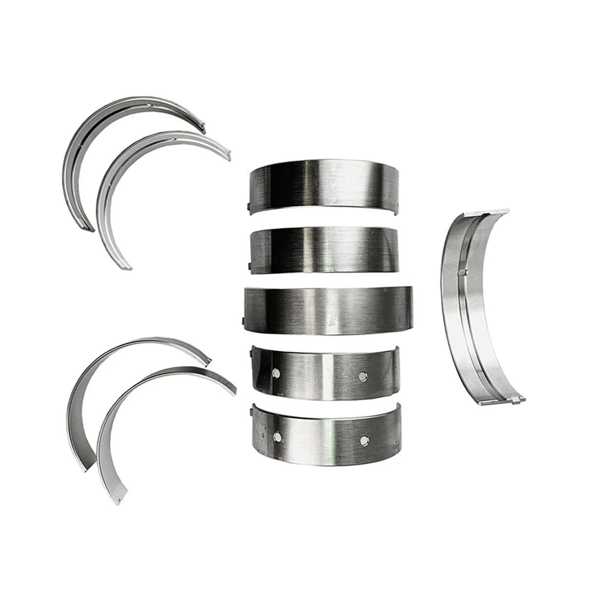 Вкладыши коренные замки сбоку (стандарт) комплект 320/09335, 320/03243, 320/09473 JCB купить со склада в Москве. Оригинальные и OEM запчасти в наличии. Широкий выбор, гарантия качества. | РУСТЕХ.