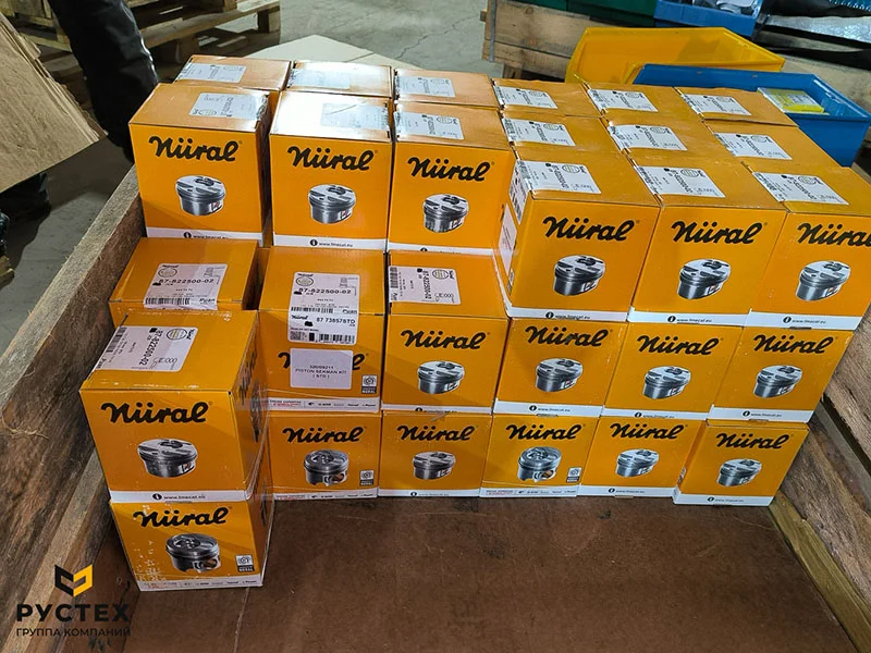 Свежие поступления запчастей на склад РУСТЕХ