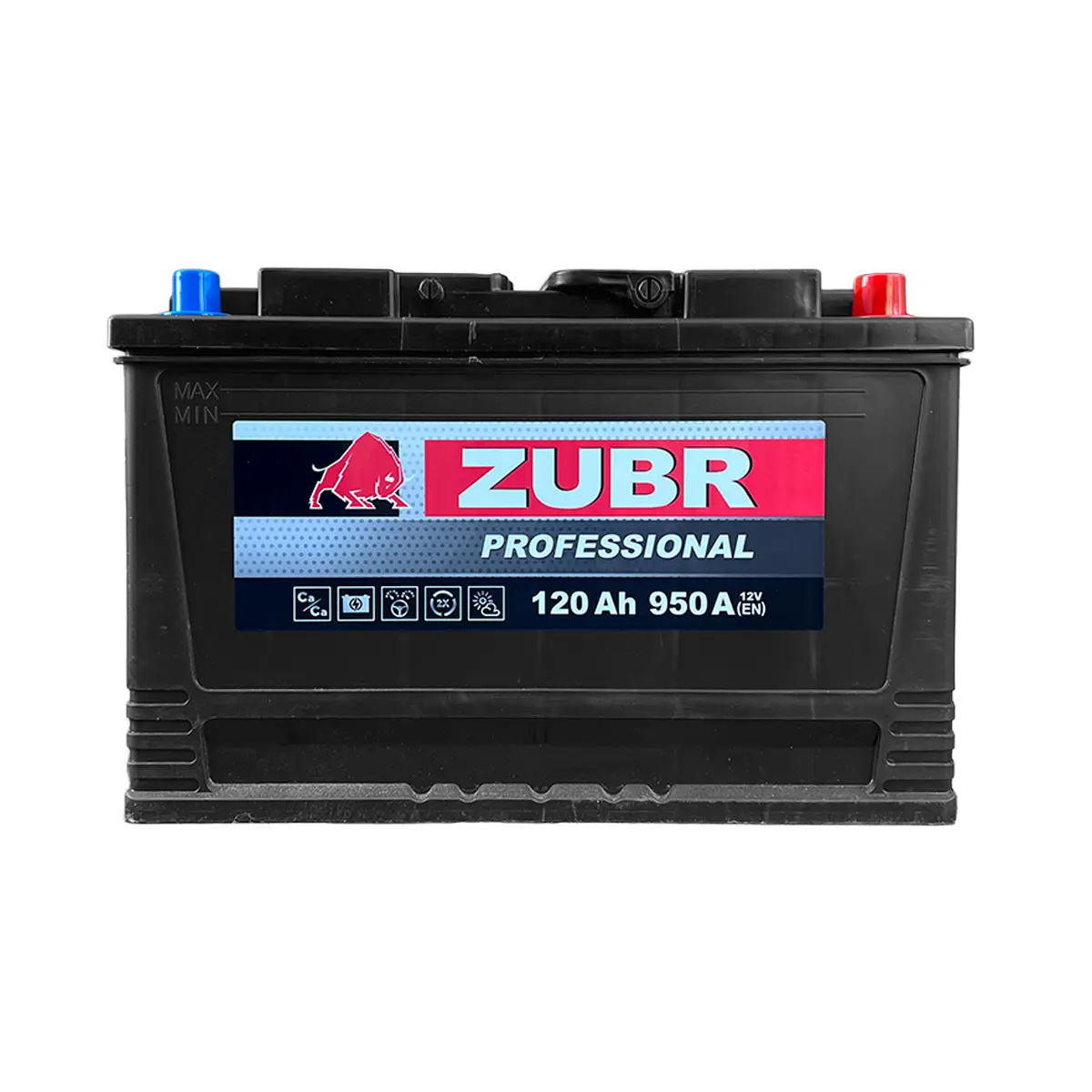 Аккумулятор ZUBR Professional 120 Ah/12V 950A купить со склада в Москве. Оригинальные и OEM запчасти в наличии. Широкий выбор, гарантия качества. | РУСТЕХ.