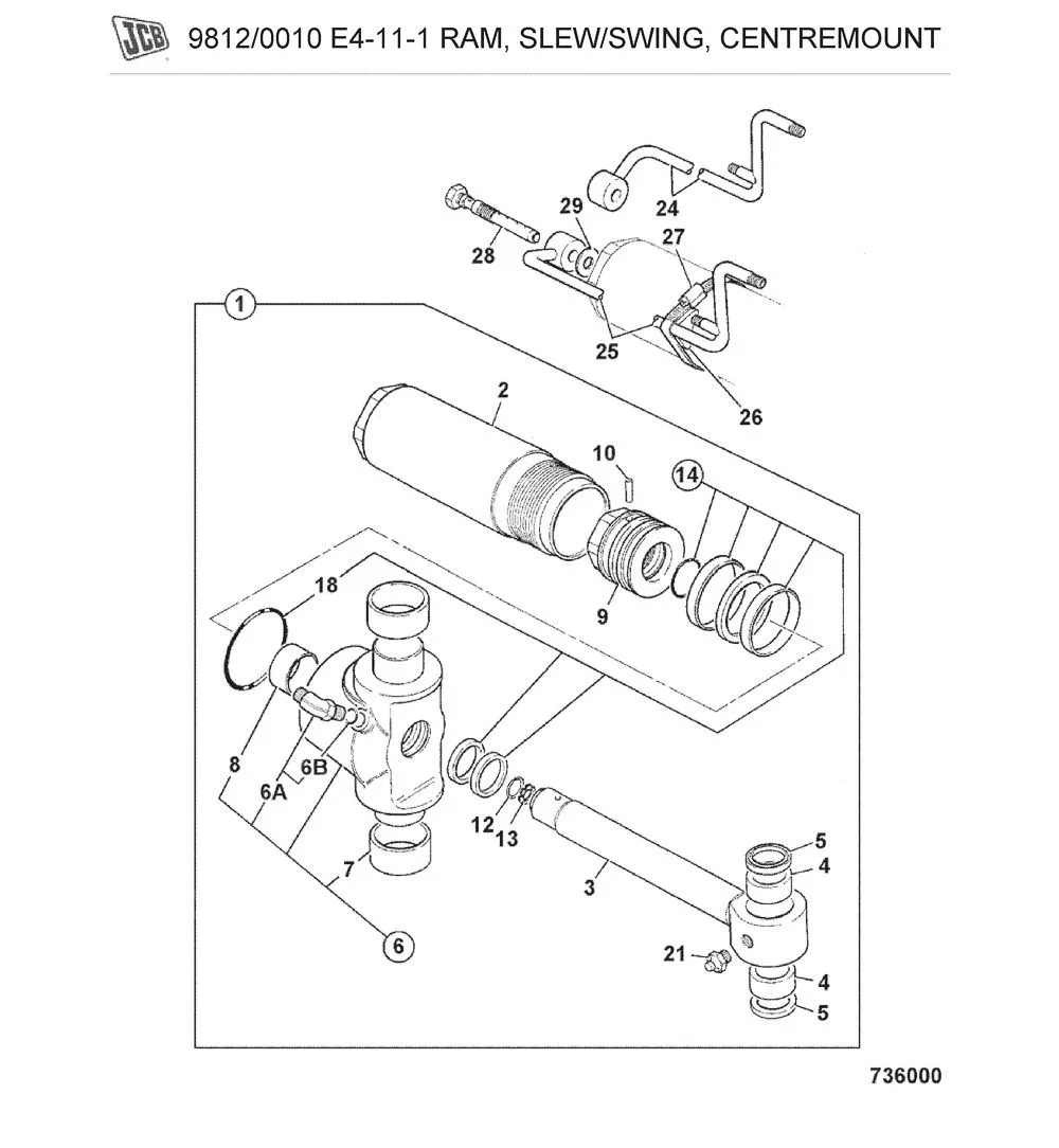 Купить Гидроцилиндр поворота задней стрелы 559/60215, 559/60216, 559/60191, 559/60192 Ceylan А со склада в Москве. Оригинальные и OEM запчасти в наличии. Широкий выбор, гарантия качества. | РУСТЕХ.