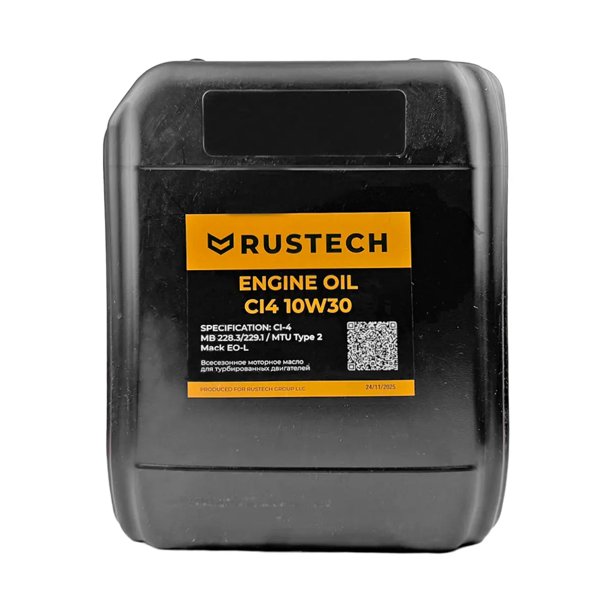 Масло моторное RUSTECH ENGINE OIL CI4 10W30 10л купить со склада в Москве. Оригинальные и OEM запчасти в наличии. Широкий выбор, гарантия качества. | РУСТЕХ.