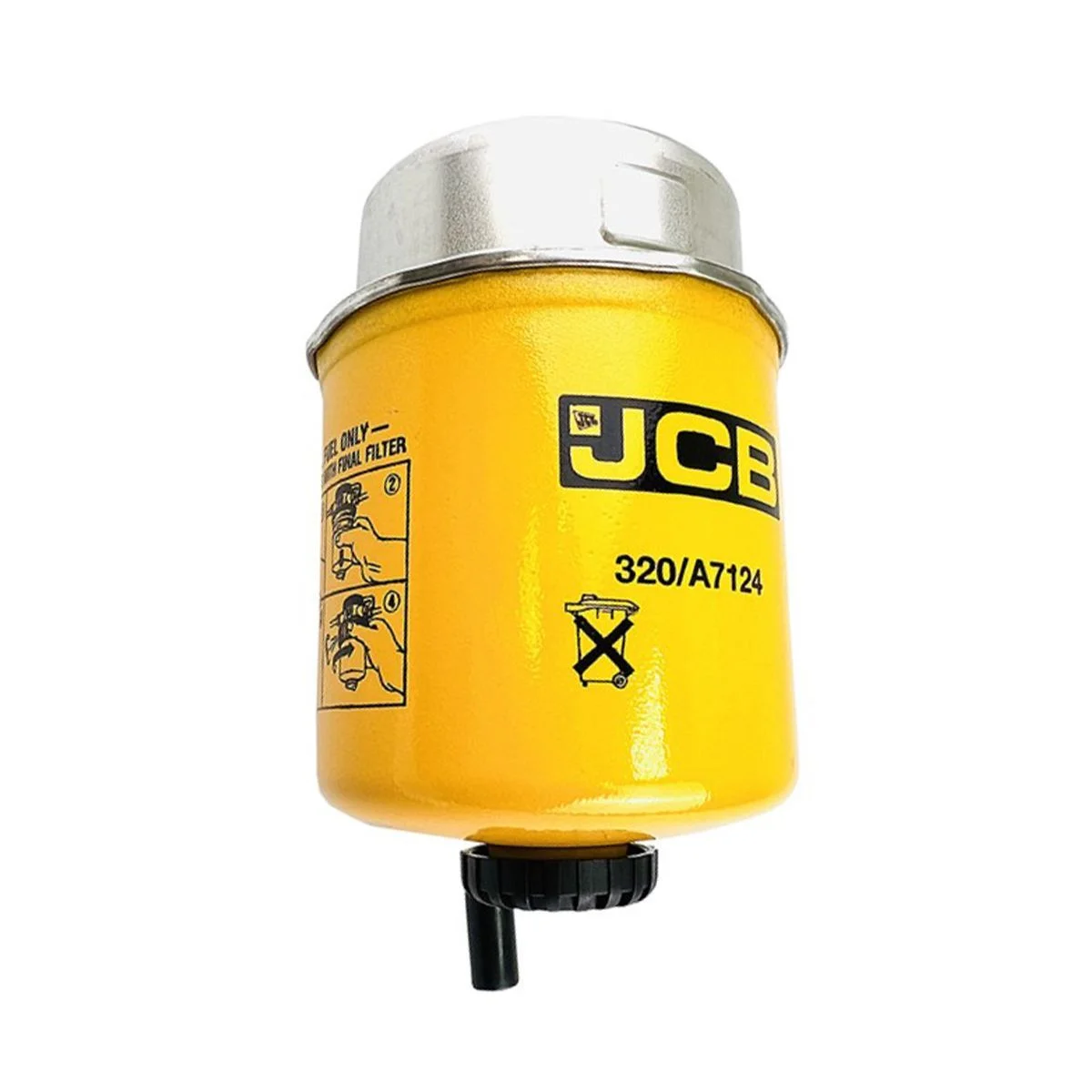 Фильтр топливный грубой очистки 32/925915, 320/A7124 JCB купить со склада в Москве. Оригинальные и OEM запчасти в наличии. Широкий выбор, гарантия качества. | РУСТЕХ.