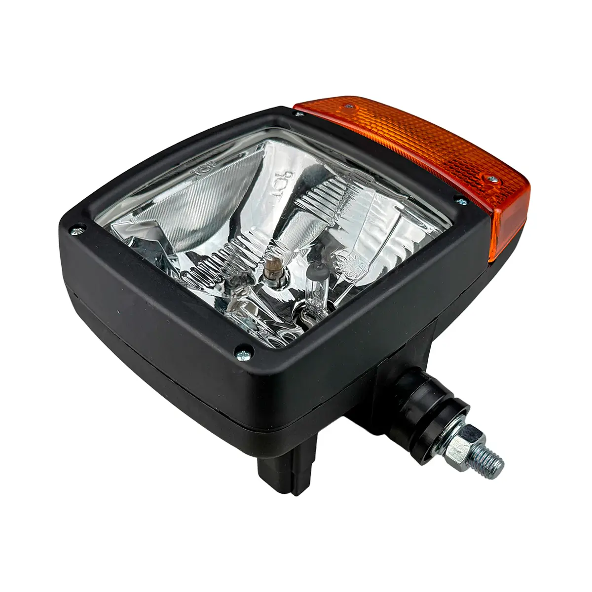 Купить Фара основная с поворотником квадратная VOE11170059 L 24V со склада в Москве. Оригинальные и OEM запчасти в наличии. Широкий выбор, гарантия качества. | РУСТЕХ.