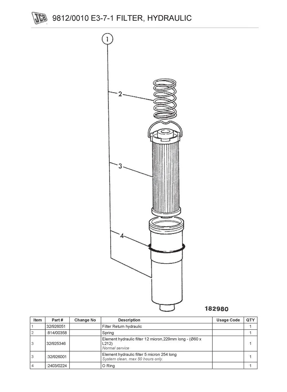 Купить Фильтр гидравлический верхний 32/925346, 32/913500 JCB со склада в Москве. Оригинальные и OEM запчасти в наличии. Широкий выбор, гарантия качества. | РУСТЕХ.
