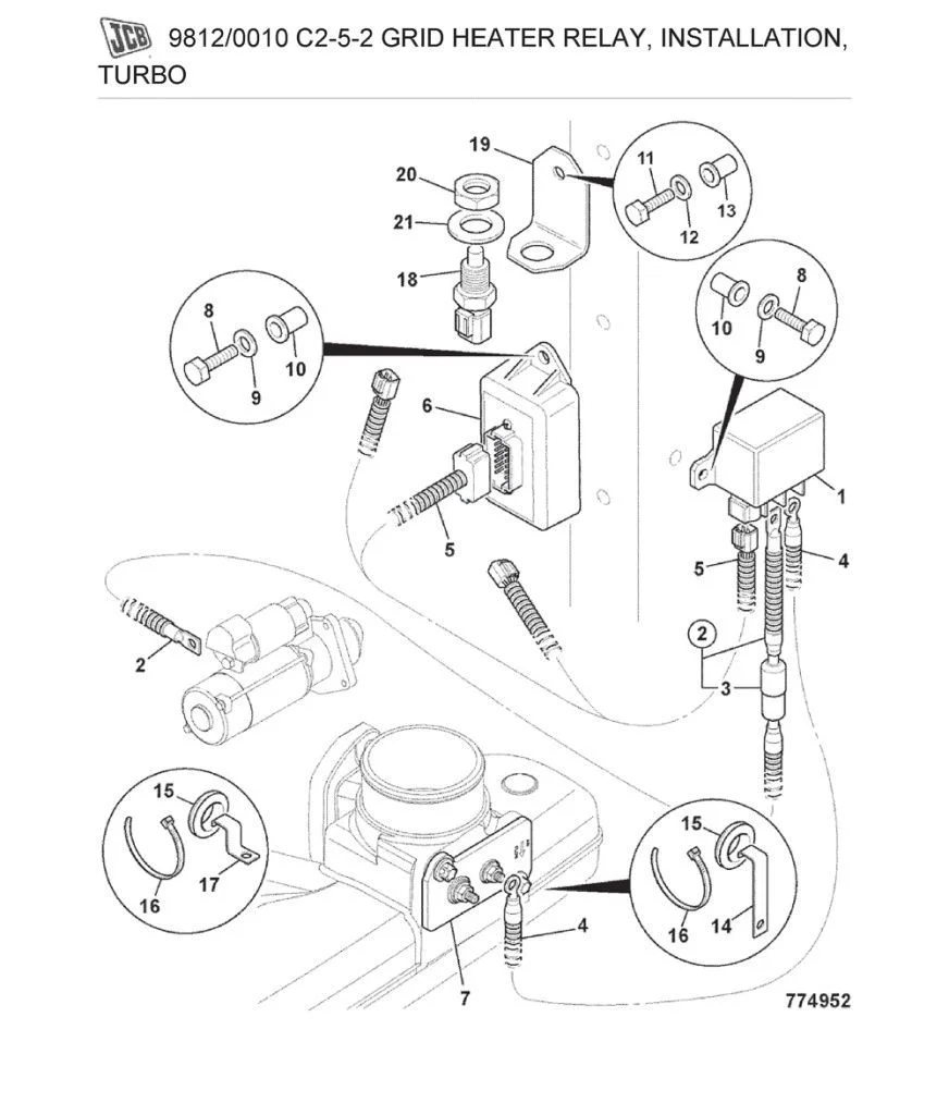 Реле свечи подогрева 12V 716_30252 JCB - 1.jpg Реле свечи подогрева 12V 716_30252 JCB - 1.jpg