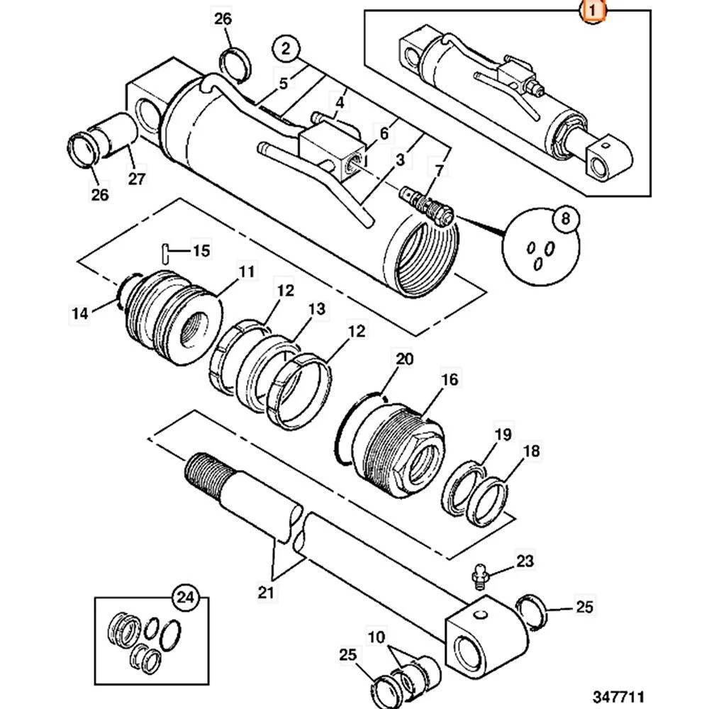 Гидроцилиндр ковша 565_60164.jpg Гидроцилиндр ковша 565_60164.jpg