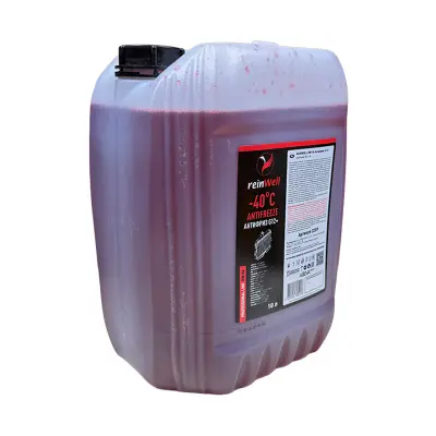 Купить Антифриз ReinWell G12+ красный (10л) 3209 А со склада в Москве. Оригинальные и OEM запчасти в наличии. Широкий выбор, гарантия качества. | РУСТЕХ.