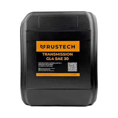 Купить Масло трансмиссионное RUSTECH TRANSMISSION GL4 SAE 30 10л со склада в Москве. Оригинальные и OEM запчасти в наличии. Широкий выбор, гарантия качества. | РУСТЕХ.