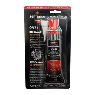 Купить Герметик  RTV Silicone Red 100g (красный) со склада в Москве. Оригинальные и OEM запчасти в наличии. Широкий выбор, гарантия качества. | РУСТЕХ.