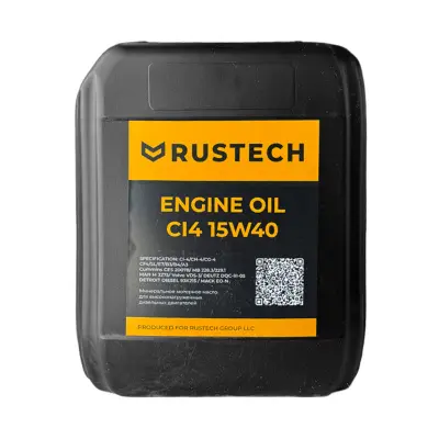 Купить Масло моторное RUSTECH ENGINE OIL CI4 15W40 10л (ЧЗ) со склада в Москве. Оригинальные и OEM запчасти в наличии. Широкий выбор, гарантия качества. | РУСТЕХ.