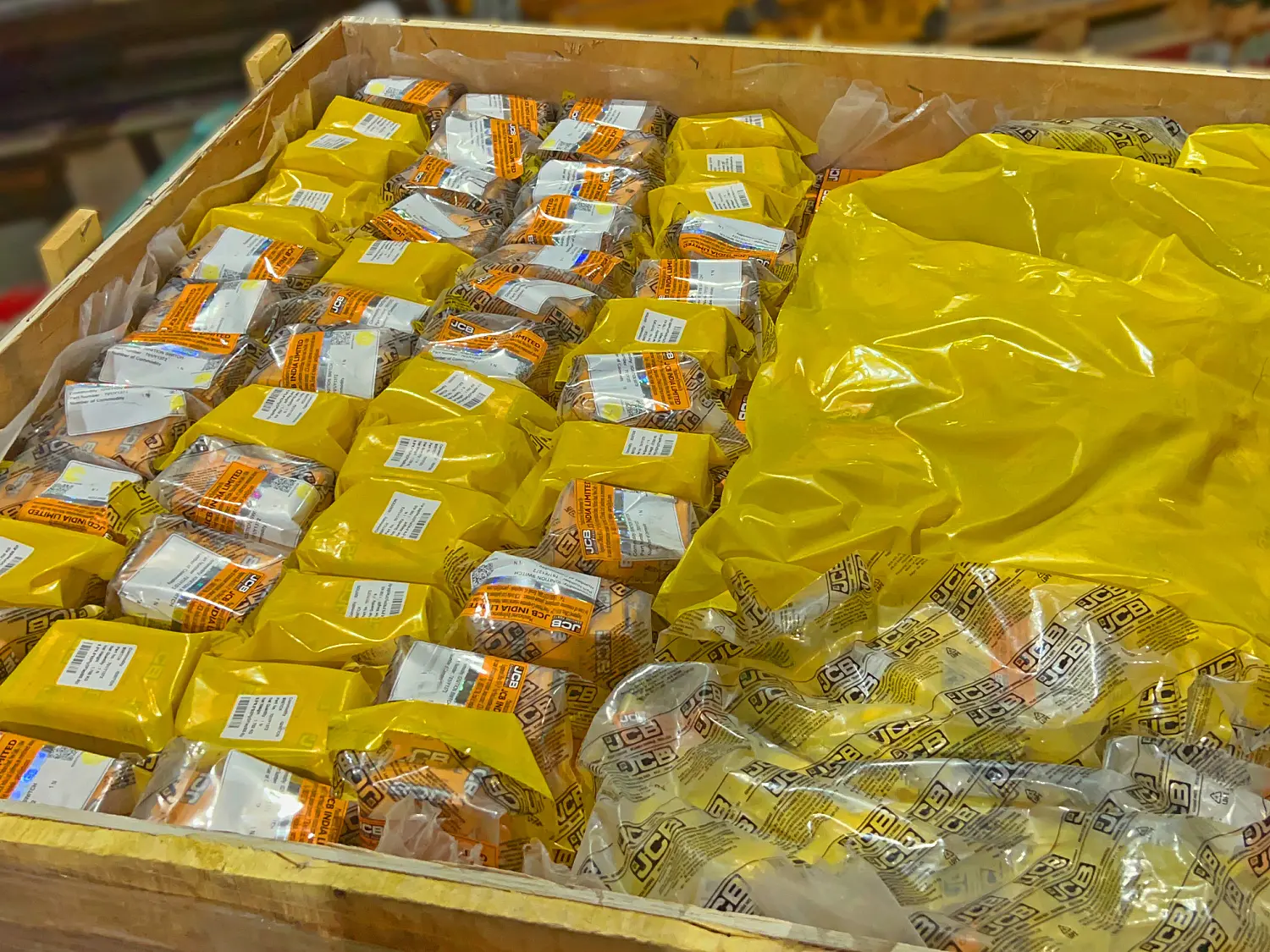 Оригинальные запчасти JCB уже на складе