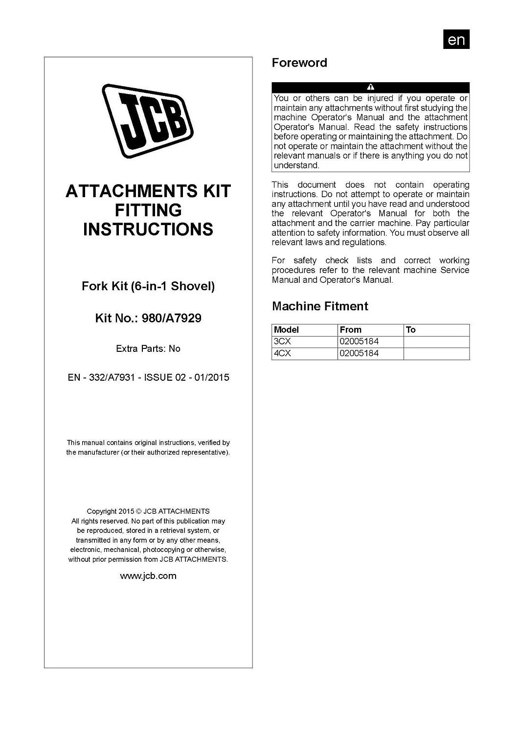 Вилы комплект 980/A7929P, 980/A7928P, 123/04827 INTER А