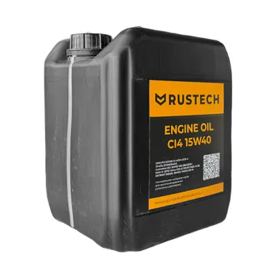 Купить Масло моторное RUSTECH ENGINE OIL CI4 15W40 10л (ЧЗ) со склада в Москве. Оригинальные и OEM запчасти в наличии. Широкий выбор, гарантия качества. | РУСТЕХ.