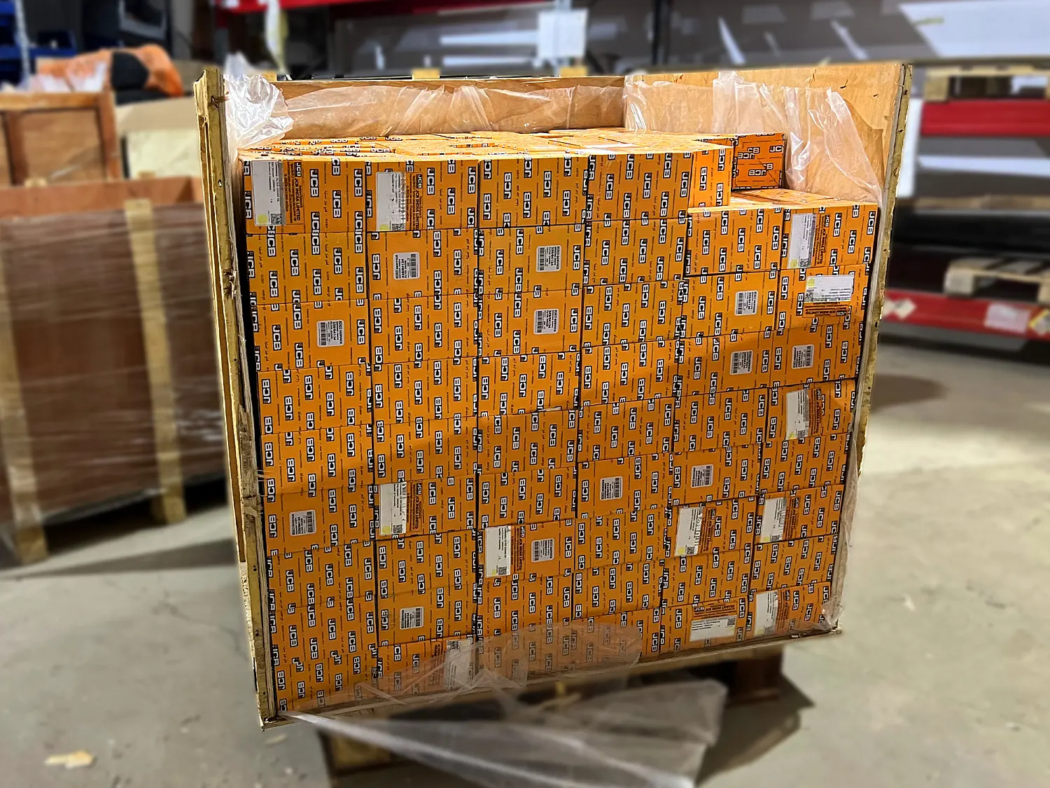 Оригинальные запчасти JCB уже на складе