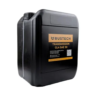Купить Масло трансмиссионное RUSTECH TRANSMISSION GL4 SAE 30 10л со склада в Москве. Оригинальные и OEM запчасти в наличии. Широкий выбор, гарантия качества. | РУСТЕХ.