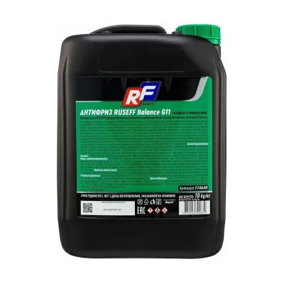 Купить Антифриз RUSEFF ANTIFREEZE EXCELLENT G11 зеленый (10л) 17343N А со склада в Москве. Оригинальные и OEM запчасти в наличии. Широкий выбор, гарантия качества. | РУСТЕХ.