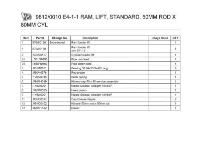 Купить Гидроцилиндр подъема передней стрелы 50х80 мм 576/60128, 576/60158, 576/60187 Ceylan A со склада в Москве. Оригинальные и OEM запчасти в наличии. Широкий выбор, гарантия качества. | РУСТЕХ.