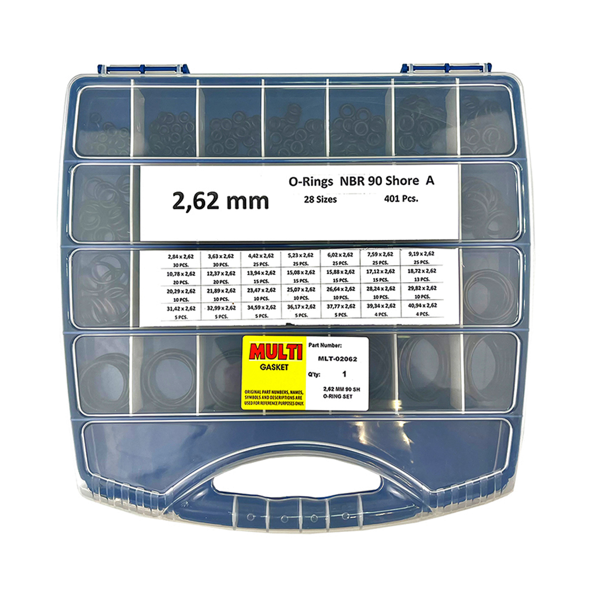 Купить Набор уплотнительных колец MLT-02062 2,62 мм со склада в Москве. Оригинальные и OEM запчасти в наличии. Широкий выбор, гарантия качества. | РУСТЕХ.