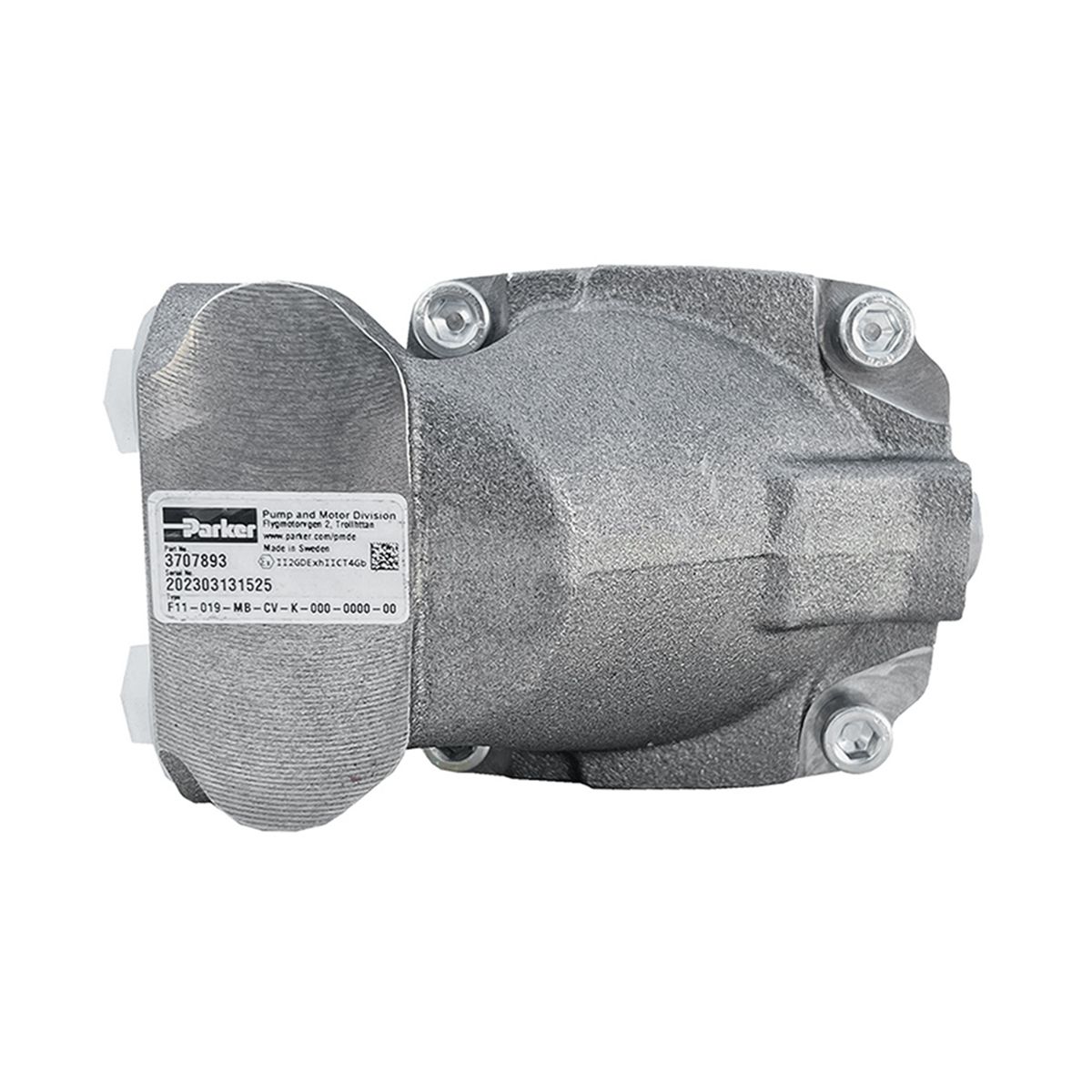 Купить Насос гидравлический PARKER 3707893, F11-019-MB-CV-K-000-0000-00  со склада в Москве. Оригинальные и OEM запчасти в наличии. Широкий выбор, гарантия качества. | РУСТЕХ.