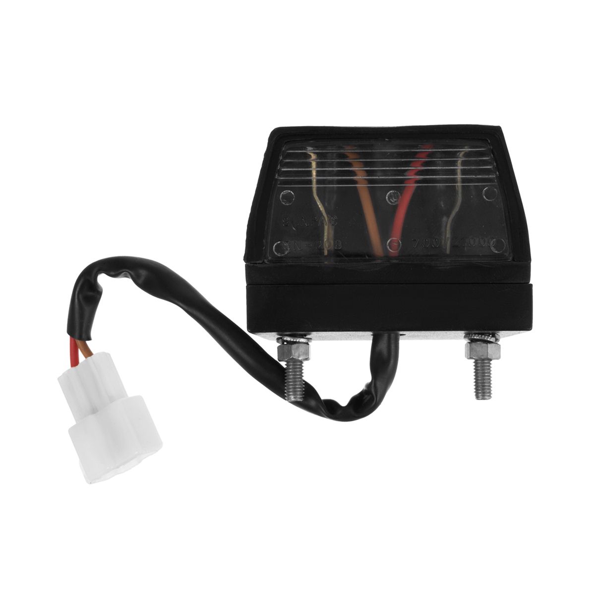 Купить Подсветка номерного знака со штекером 700/21000 А со склада в Москве. Оригинальные и OEM запчасти в наличии. Широкий выбор, гарантия качества. | РУСТЕХ.