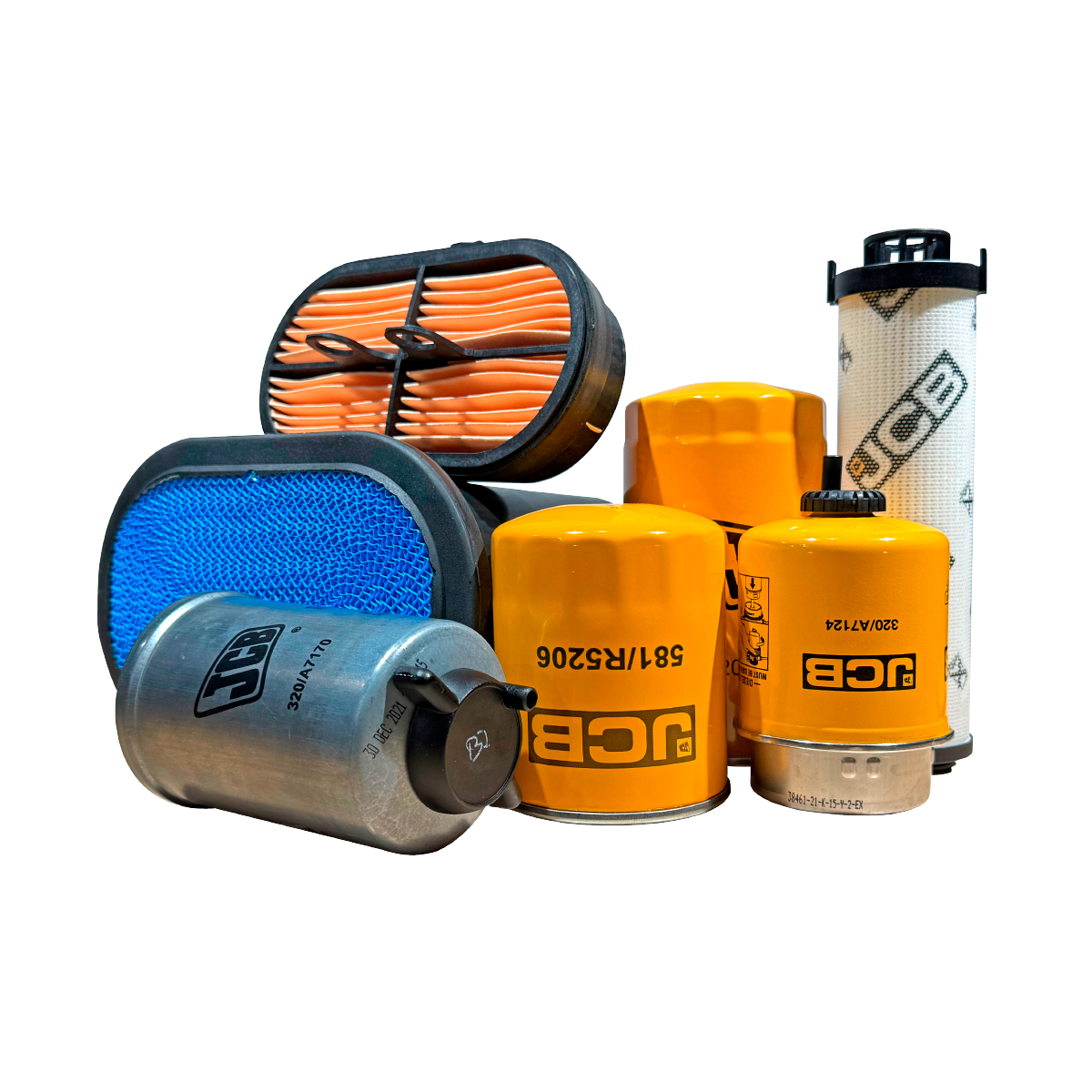 Купить Комплект оригинальных фильтров JCB со склада в Москве. Оригинальные и OEM запчасти в наличии. Широкий выбор, гарантия качества. | РУСТЕХ.