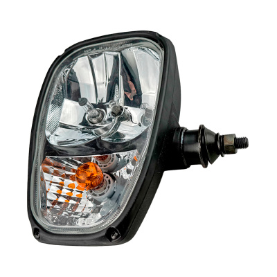 Купить Фара основная с поворотником овальная  VOLVO VOE11170060 , 206276 (правая) 24V А со склада в Москве. Оригинальные и OEM запчасти в наличии. Широкий выбор, гарантия качества. | РУСТЕХ.