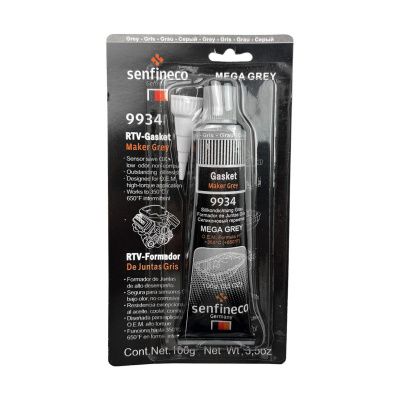 Купить Герметик  RTV Silicone Grey 100g (серый) со склада в Москве. Оригинальные и OEM запчасти в наличии. Широкий выбор, гарантия качества. | РУСТЕХ.