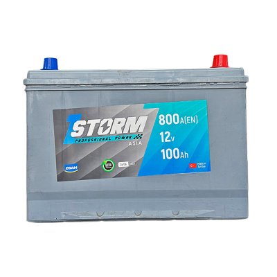 Купить Аккумулятор STORM Power Asian 100 Ah/12V 800A со склада в Москве. Оригинальные и OEM запчасти в наличии. Широкий выбор, гарантия качества. | РУСТЕХ.