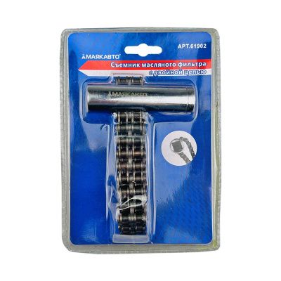 Купить Съемник масляного фильтра с двойной цепью МАЯКАВТО со склада в Москве. Оригинальные и OEM запчасти в наличии. Широкий выбор, гарантия качества. | РУСТЕХ.