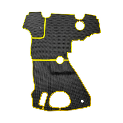 Купить Коврик в кабину JCB 3CX желтая строчка ЭВА A со склада в Москве. Оригинальные и OEM запчасти в наличии. Широкий выбор, гарантия качества. | РУСТЕХ.