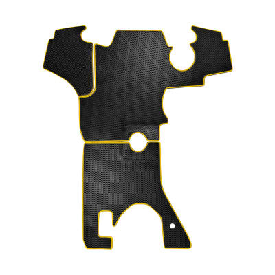 Купить Коврик в кабину JCB 3CX IND желтая строчка ЭВА A со склада в Москве. Оригинальные и OEM запчасти в наличии. Широкий выбор, гарантия качества. | РУСТЕХ.