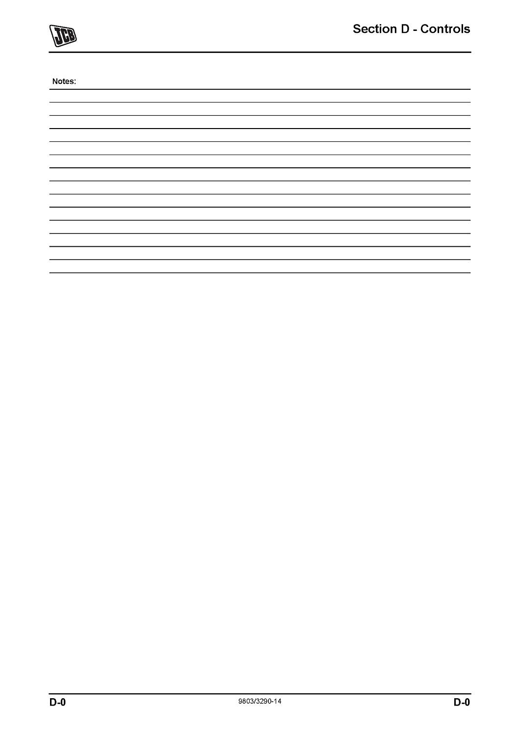 Органы управления JCB 3CX / 4CX — руководство по регулировке и ремонту