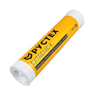 Купить Смазка многоцелевая синяя РУСТЕХ EXTREME-X EP2 патрон 400 г со склада в Москве. Оригинальные и OEM запчасти в наличии. Широкий выбор, гарантия качества. | РУСТЕХ.